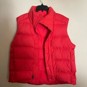 men’s lululemon puffer vest RED